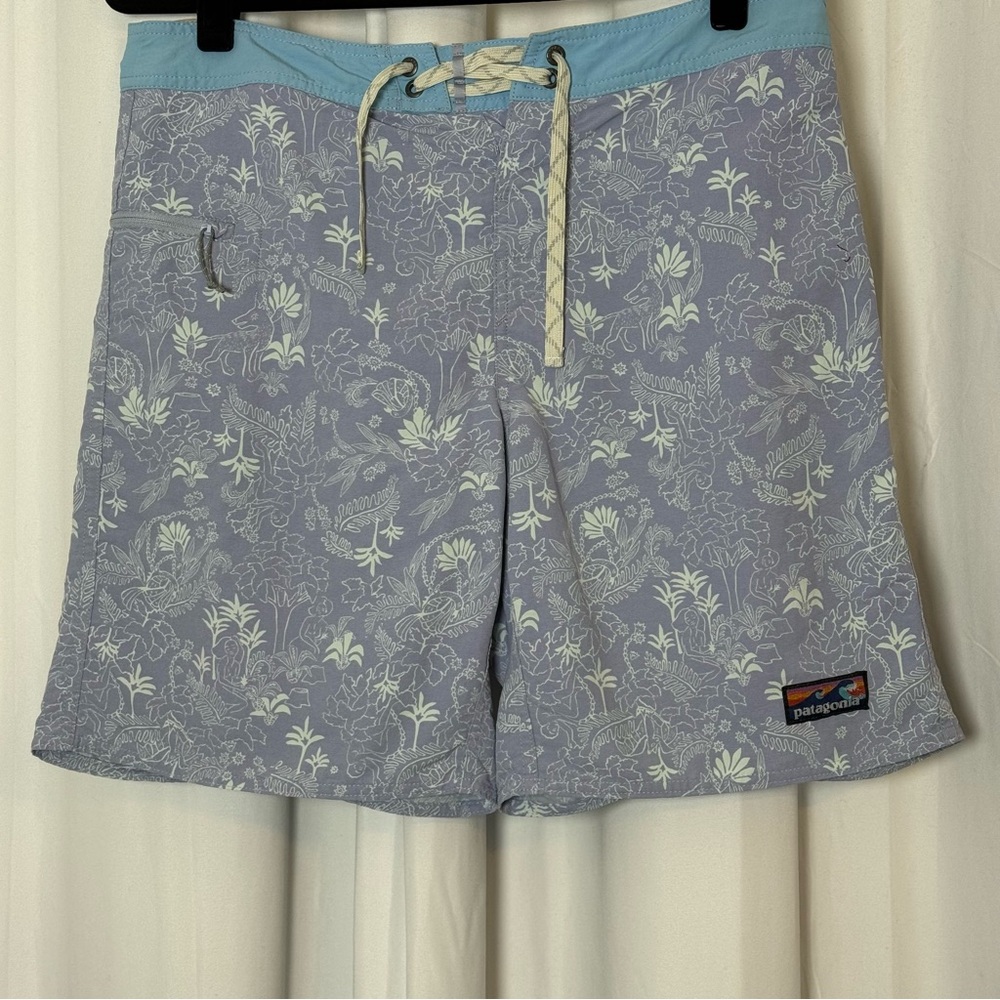 Patagonia Wavefarer Boardshorts Men’s 33 Ghost Purple - Picture 5 of 13